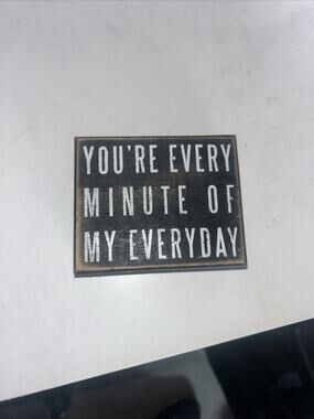 Inspirational Wooden Sign Decor